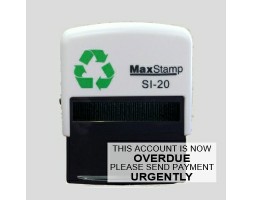Account Overdue SI-20 Stock Rubber Stamp