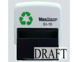 Draft SI-10 Stock Rubber Stamp
