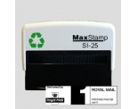 Maxstamp SI-25 Royal Mail PPI Rubber Stamp - 1st Class